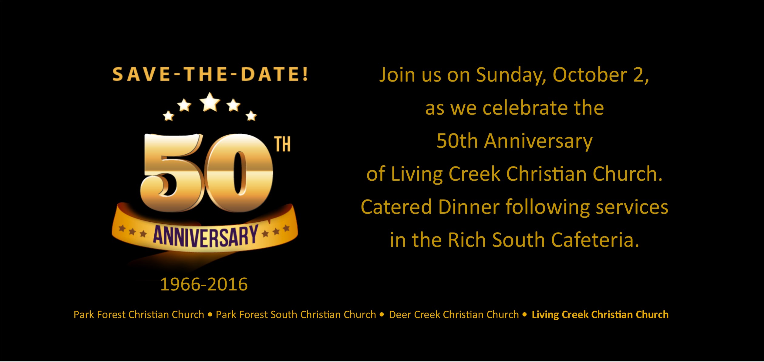 50th Anniversary | Living Creek Christian Church